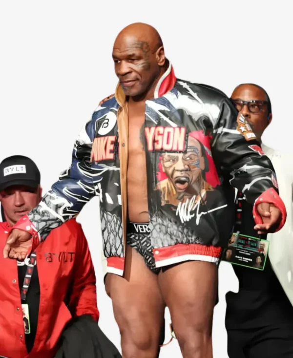 Jake Paul vs Mike Tyson Iron Mike Jacket