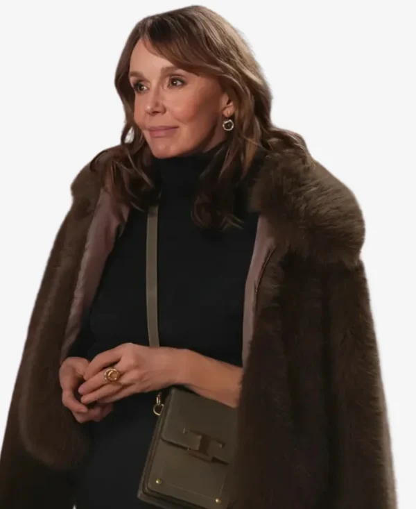 Sylvie Grateau Emily in Paris S04 Fur Coat