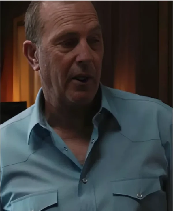 Yellowstone The Epic Return Kevin Costner Blue Shirt